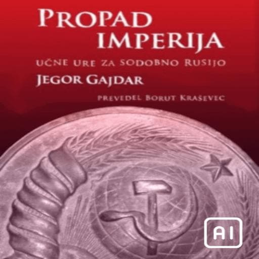 book cover for Propad imperija