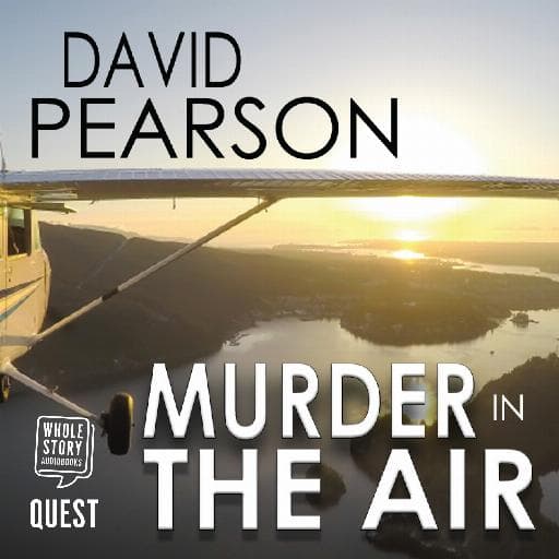 book cover for Murder in the Air