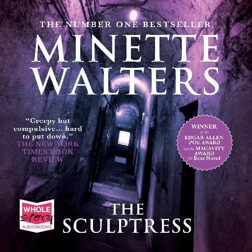 book cover for The Sculptress