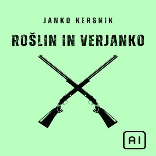 book cover for Rošlin in Verjanko