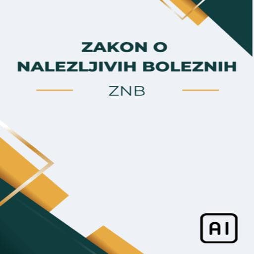 book cover for Zakon o nalezljivih boleznih (ZNB)
