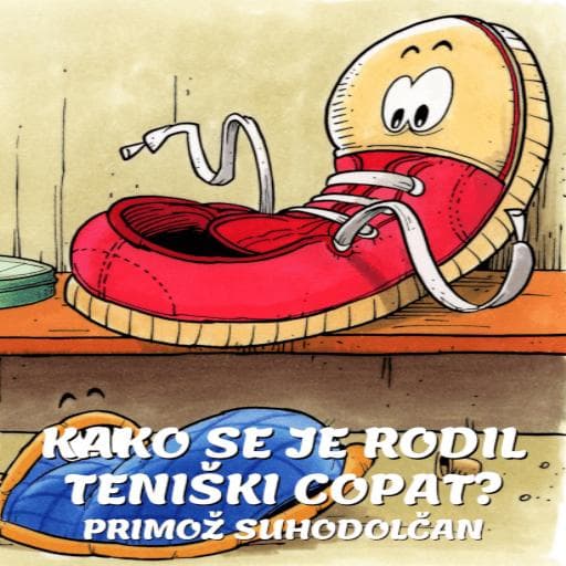 book cover for Kako se je rodil teniški copat?